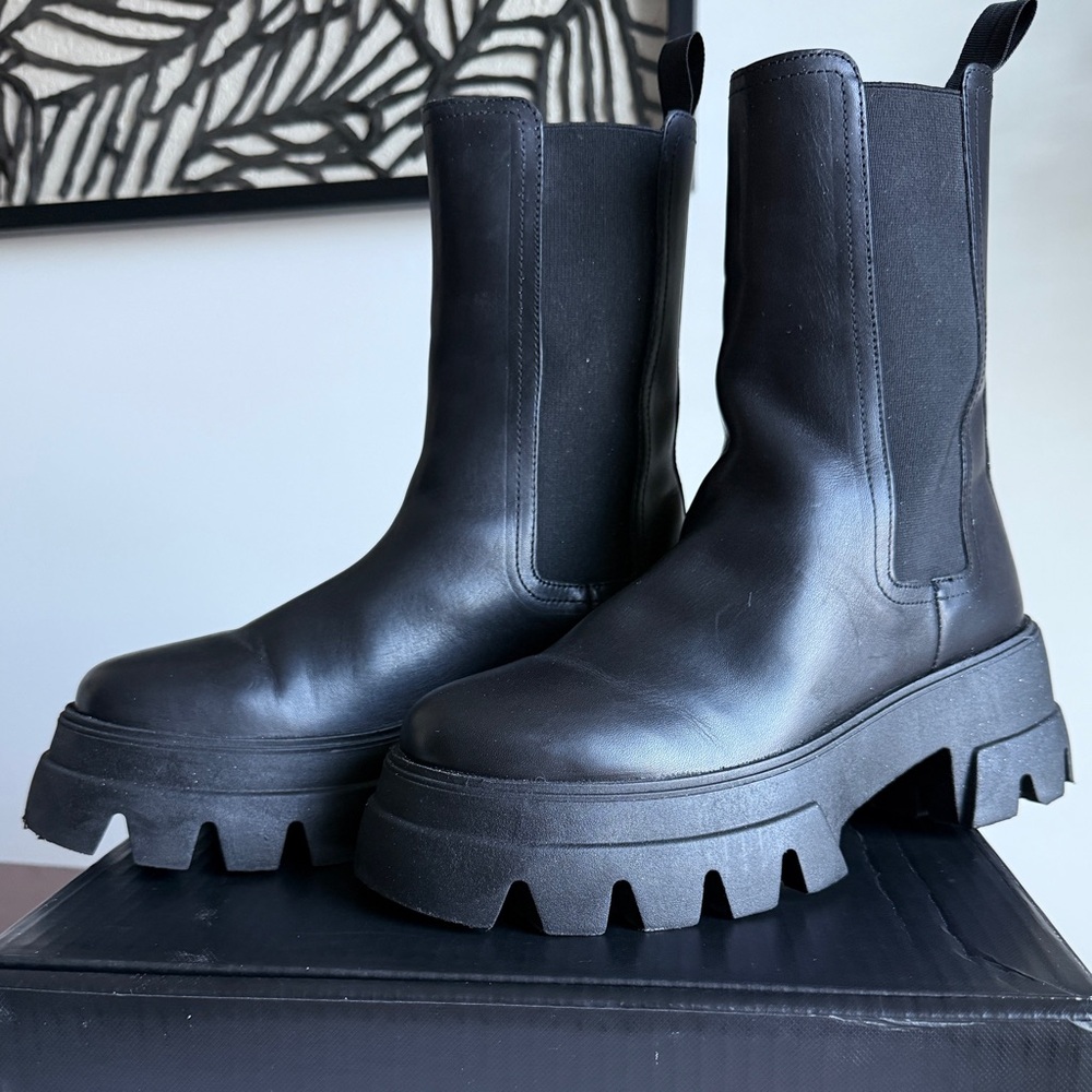 Thursday Black Reign Boots